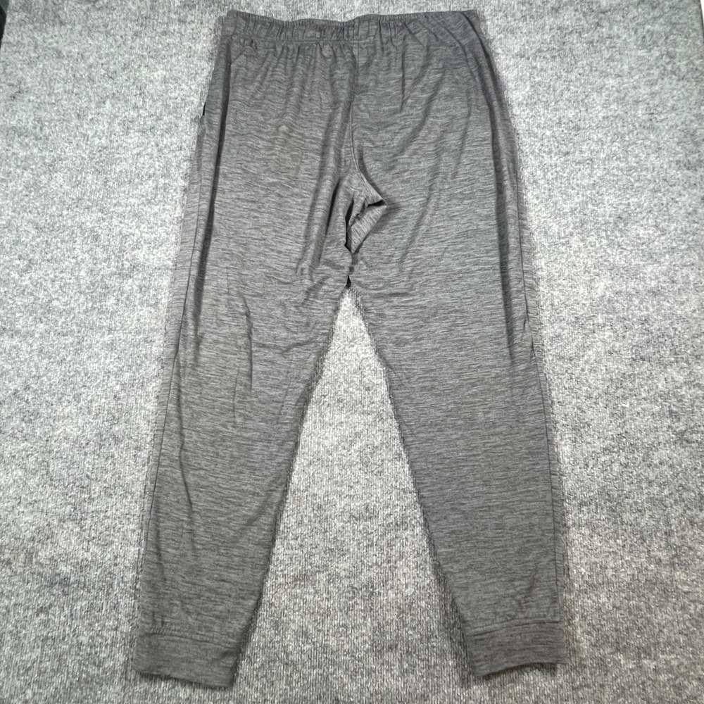 Glacier Jogger Pants Mens Extra Large Heathered Gray Tapered Leg Performance - Picture 12 of 12